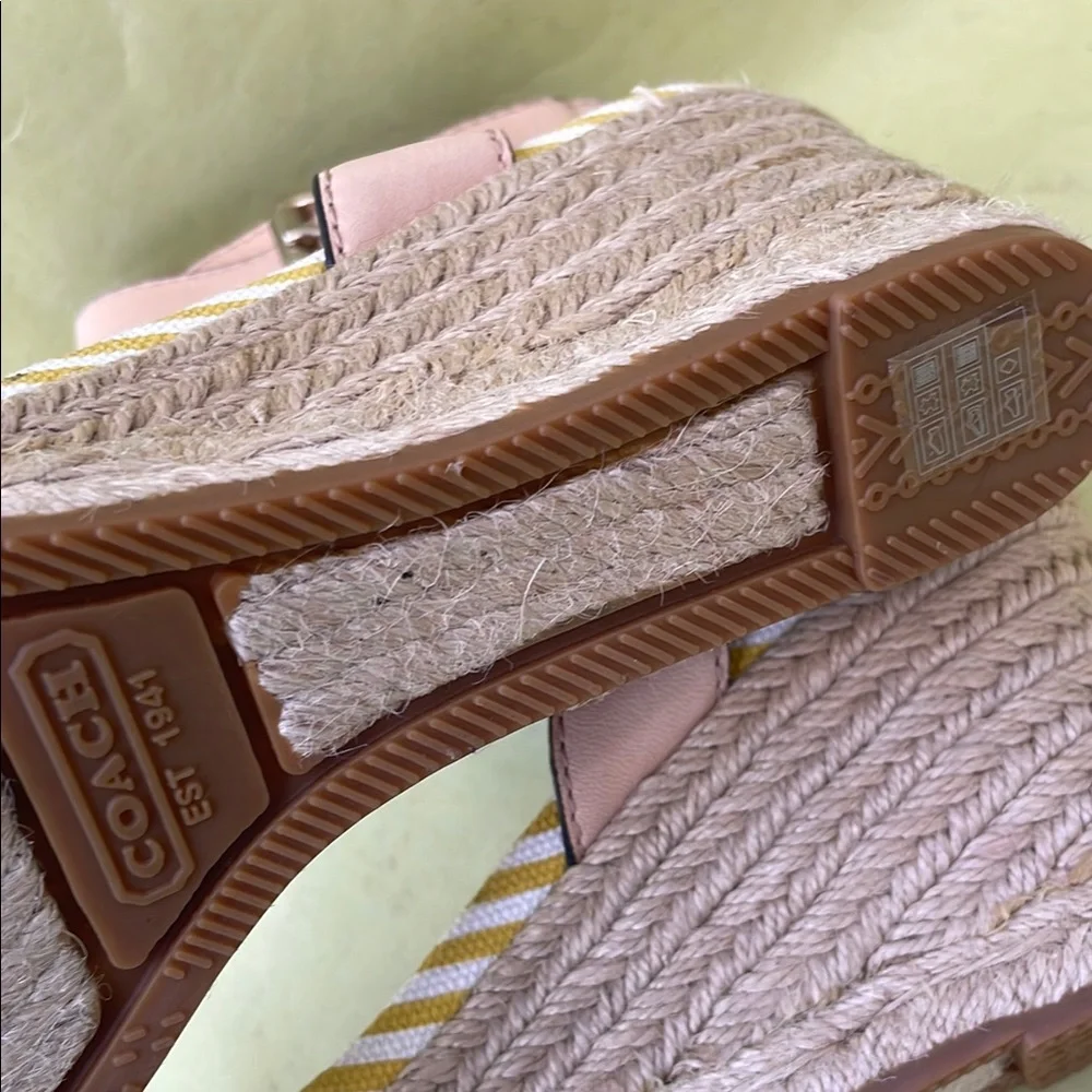 Coach these sandals